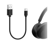 GEEKRIA Câble de Charge compatibile con Sony WH-1000XM3 WH-XB900N, AKG Y400, Y600NC, Bose NCH700, USB-C Charging Cable, Momentum 3, B&W PX Wireless Headphones (30CM/1Pcs)