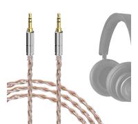 GEEKRIA Cavo argentato Apollo per Sony WH-1000XM6, Beats 360