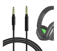 GEEKRIA Cavo audio compatibile con Astro A40 tr, A40, A30, A10 Gen 2, A10 per cuffie gaming, cavo 1/8" (3,5 mm) fino a 3,5 mm, cavo stereo di ricambio (5,6 ft/1,7 m)