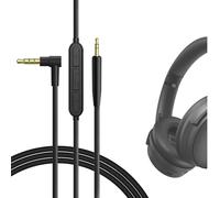 GEEKRIA Cavo audio con microfono compatibile con Bose QuietComfort Ultra II/SE/45/35 II, cuffie 700, cavo stereo di ricambio da 3,5 mm a 2,5 mm con microfono inline (1,2 m)