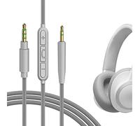 GEEKRIA Cavo audio con microfono compatibile con JBL Tune 770NC 700BT, 660NC, da 2,5 mm a 3,5 mm, cavo stereo di ricambio con microfono in linea e controllo del volume (4 ft/1,2 m)