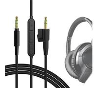 GEEKRIA Cavo audio microfono compatibile con Bose AE2i, AE2w, cuffie AE2, cavo stereo di ricambio da 2,5 mm a 3,5 mm con microfono inline e controllo del volume (1,2 m / 4 ft)