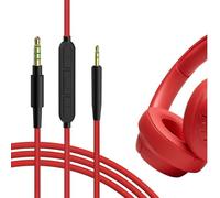 GEEKRIA Cavo audio microfono e controllo della funzione di mute compatibile con cuffie JBL Tune 770NC/760NC, Live 660NC/650BTNC, cavo stereo di ricambio da 3,5 mm a 2,5 mm (4 ft / 1,2 m)