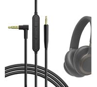 GEEKRIA Cavo audio microfono e controllo mute Compatibile con JBL Tune 770NC/760NC/720BT, Live 660NC/650BTNC/500BT/460NC, Tour One M2, da 3,5 mm a 2,5 mm, cavo stereo di ricambio (1,2 m / 4