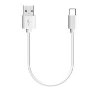 GEEKRIA cavo corto USB di ricarica per auricolari, compatibile con Skullcandy, Soundcore, Sennheiser, SAMSUNG, HUAWEI, ATH e Shokz, da USB-A a USB-C, 30 cm