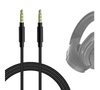 GEEKRIA Cavo di prolunga per headset gaming, cavo audio maschio-maschio da 3,5 mm, compatibile con Skullcandy Aviator 900 ANC, Turtle Beach Airlite Fit, controller PS4/Xbox One (3,3 ft / 1 m)