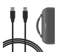 Geekria Cavo di ricarica per altoparlanti di tipo C, compatibile con Soundcore Boom 3i, Bose SoundLink Plus/Max/Flex, Beats Pill 2024, JBL Charge4 GO4 Clip6, cavo di alimentazione di ricambio USB-C