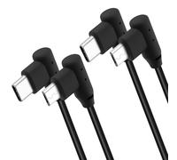 GEEKRIA Cavo di ricarica rapida da USB-C a MicroUSB, compatibile con DJI Mavic Pro 2, Mavic 2, ottimizzato per una ricarica efficiente del telecomando del drone con telefoni USB-C (30 cm)