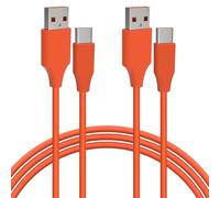 Geekria Cavo di ricarica rapido per cuffie USB compatibilecon Sony WH-1000XM5 1000XM4 1000XM3 XB910N XB900N CH720N caricabatterie,cavo di ricarica sostitutivo da USB a USB-C(confezione da2piedi/120cm)
