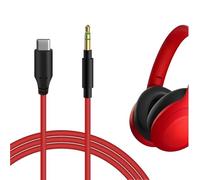 GEEKRIA Cavo USB-C da digitale a audio compatibile con Sony ULT WEAR, WH-1000XM6/1000XM5/1000XM4, WH-XB910N, WH-CH720N, INZONE H5, cavo audio di ricambio di tipo C (1,7 m)
