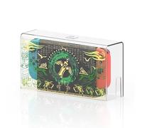 Geekria Clear Clear Clear - Copertura antipolvere acrilica compatibile con Nintendo Switch/Switch OLED, lacrime dell'alloggiamento antipolvere Kingdom, custodia protettiva impermeabile (modello)