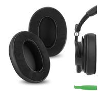 Geekria Comfort Hybrid - Cuscinetti auricolari di ricambio in velluto per cuffie Audio-Technica ATH-M50X, M50xBT2, M60X, M50S, M50cwh, M45, M30X, M20X, M20X, colore nero