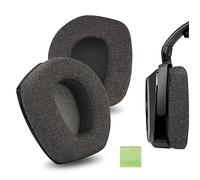 GEEKRIA Comfort Linen - Cuscinetti auricolari di ricambio per cuffie Sennheiser RS195/185/175/165, HDR185/175/165, parti di riparazione (grigio scuro)