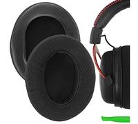 GEEKRIA Comfort Replacement Ear Pads Compatible With HyperX Cloud II Cloud 2 Cloud ii Gaming Headphones Ear Cushions, Headset Earpads, Ear Cups Repair Parts (Mesh Fabric)