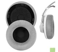 Geekria Comfort Velour - Cuscinetti auricolari di ricambio per cuffie AKG K701, K702, Q701, Q702, K601, K612, K712, auricolari per cuffie (grigio)