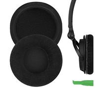 GEEKRIA Comfort Velour Ear Pads per Sony MDR-V150 V200 V250 V300 V400 ZX300 Cuffie, EarCushion/Ear Cup/Ear Cover, Headset Earpads Repair Parts (Black)