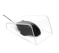 GEEKRIA Copertura antipolvere per mouse, materiale acrilico fornisce resistenza all'acqua e agli schizzi,durevole, resistente agli urti,compatibile con il mouse da gioco Logitech G502 (trasparente)