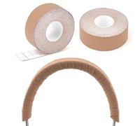 Geekria Copertura per la riparazione della fascia delle cuffie, compatibile con Sony WH-1000XM5, Skullcandy Crusher ANC, Soundcore Life Q20, facile installazione fai da te (kaki/2 pezzi)