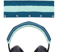 Geekria copriarchetto in tessuto compatibile con Bose QC 35II, QC 25, Beats Studio3, Studio2.0 (Pop Blue) - ricambio