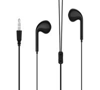 GEEKRIA Cuffie per telecomando Roku, cuffie intrauricolari cablate da 3,5 mm, compatibili con Roku Voice Remote Pro, Ultra Remote, ascolta i tuoi film e programmi TV preferiti (nero)