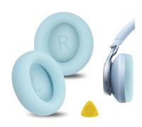 Geekria Cuscinetti auricolari di ricambio compatibili con le cuffie Anker Soundcore Space One, parti di riparazione (Sky Blue)