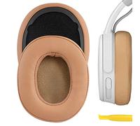 Geekria Cuscinetti Auricolari di Ricambio Compatibili con Skullcandy Crusher Wireless/Crusher EVO/Crusher ANC, Hesh 3/ EVO/ANC, Crusher 540 Active Wireless, Venue ANC Cuffie (Marrone)
