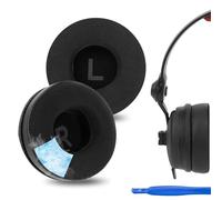 Geekria Cuscinetti auricolari di ricambio in gel per cuffie wireless Sony MDR-ZX100, WH-CH500, Sennheiser HD25, JBL Tune 510 BT, AKG Y50, Yamaha RH5MA, Skullcandy Gride
