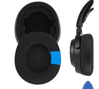 Geekria Cuscinetti auricolari di ricambio in gel refrigerante sportivi compatibili con cuffie wireless SteelSeries Arctis Nova Pro, parti di riparazione (nero)