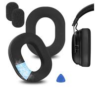 Geekria Cuscinetti auricolari di ricambio in gel sportivo per cuffie Razer BlackShark V3 Pro (non compatibili con BlackShark V3 Wireless/V3X), parti di riparazione (nero)