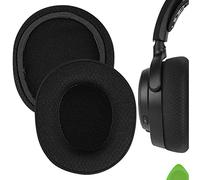Geekria Cuscinetti auricolari di ricambio in tessuto a rete comfort compatibili con cuffie wireless SteelSeries Arctis Nova Pro, (nero)