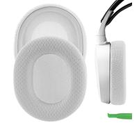 Geekria Cuscinetti auricolari di ricambio in tessuto a rete Compatibile con SteelSeries Arctis Prime Arctis PRO Arctis 9X Arctis 7 Arctis 5 Arctis 3, cuscinetti per auricolari, parti di riparazione