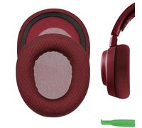 Geekria Cuscinetti auricolari di ricambio in tessuto a rete confortevole per cuffie SteelSeries Arctis Nova Pro Wired, Arctis Nova1, Nova3, Nova4, Nova5, Nova7 (rosso)