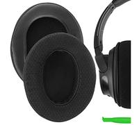 Geekria Cuscinetti auricolari di ricambio in tessuto a rete extra spesso, compatibili con cuffie Sony WH-CH700N, WH-CH710N, WH-CH720N, cuscinetti auricolari (nero)