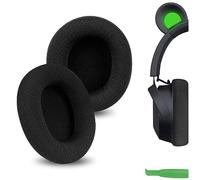 Geekria Cuscinetti auricolari di ricambio in tessuto a rete per cuffie Razer Kraken V4/Kraken V4X/Kraken V4Pro/Kitty V2 Pro, Barracuda/Barracuda X, colore nero