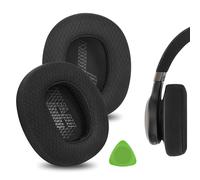 Geekria Cuscinetti auricolari di ricambio in tessuto a rete per JBL Live 650 BTNC, Lifestyle E65BTNC, Duet NC, Live 660 BTNC, parti di riparazione (nero)