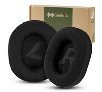 Geekria Cuscinetti auricolari di ricambio in tessuto mesh compatibili con Plantronics BackBeat GO 810 Wireless, cuscini per le orecchie, parti di riparazione (Nero)