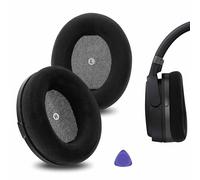 Geekria Cuscinetti auricolari di ricambio in velluto per cuffie HyperX Cloud Orbit S, parti di riparazione (nero)