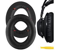 Geekria Cuscinetti auricolari di ricambio per cuffie gaming HyperX Cloud Revolver/Revolver S, imbottiture, parti di riparazione (Nero)