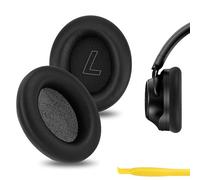 Geekria Cuscinetti auricolari di ricambio per cuffie HyperX Cloud Mix 2, parti di riparazione (nero)