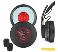 Geekria Cuscinetti auricolari di ricambio per cuffie Logitech Zone 301/300/305, parti di riparazione (nero)