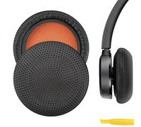 Geekria Cuscinetti auricolari di ricambio per cuffie Plantronics Voyager 4320/4310/4220/4210/Focus B825, BlackWire 7225/5200/5210/5220, BT600 (nero)