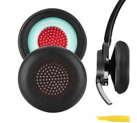 Geekria Cuscinetti auricolari di ricambio per cuffie Plantronics Voyager Focus UC B825/2UC, Voyager 4210/4220/4310UC/4320UC, Blackwire 5200/ C5200/ 5210/ C5210/ C5220/ 7225, Backbeat Sense