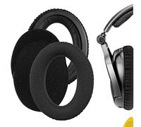 GEEKRIA Cuscinetti auricolari di ricambio per cuffie Sennheiser PXC350, HD380, PC350, PC350, SE PXE350, HME95, HMEC250, HD380, PRO, cuscinetti auricolari per cuffie, parti di riparazione (nero)