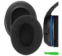 Geekria Cuscinetti auricolari di ricambio per Turtle Beach Stealth 400, 500X, 700X, 420X, Ear Force XO SEVEN, XP500, PX5, PX4, X42, auricolari per cuffie, auricolari (nero)