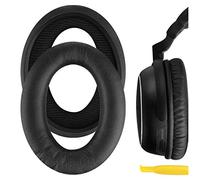 GEEKRIA Cuscinetti auricolari in pelle proteica QuickFit per cuffie SONY MDR-NC60, cuscinetti auricolari di ricambio/padiglioni auricolari/copri orecchie