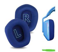 Geekria - Cuscinetti auricolari in tessuto a rete per cuffie Logítech G733, ricambio per auricolari, cuscinetti auricolari, parti di riparazione (blu)