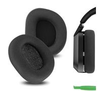 Geekria Cuscinetti auricolari in tessuto comfort di ricambio per Turtle Beach Stealth 600 Gen 2/600 Gen2 USB/600 Gen 2 MAX/600 Gen3(600XB)/500 XB, cuscinetti per orecchie, parti di riparazione (Nero)