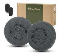 Geekria Cuscinetti auricolari sostitutivi compatibili con Logitech Zone Wired (981-000871), Zone 750 (981-001229) (non compatibile con Zone Wireless) (Titanium)