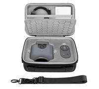 GEEKRIA Custodia da trasporto compatibile con XbotGo Chameleon custodia protettiva da viaggio rigida (grigio scuro)