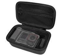 GEEKRIA Custodia da trasporto per Ace Pro 2, custodia portatile per riprese stradali compatibile con Insta360 Ace Pro 2, custodia da viaggio con cinturino da polso, accessori per action camera (grigio